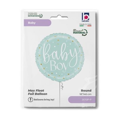 Балон „Baby boy сини точки“ 18′-1бр.